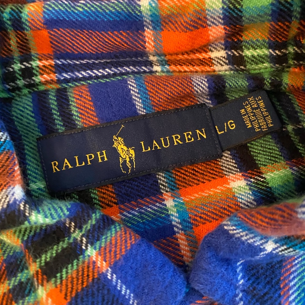 Ralph Lauren flannel.